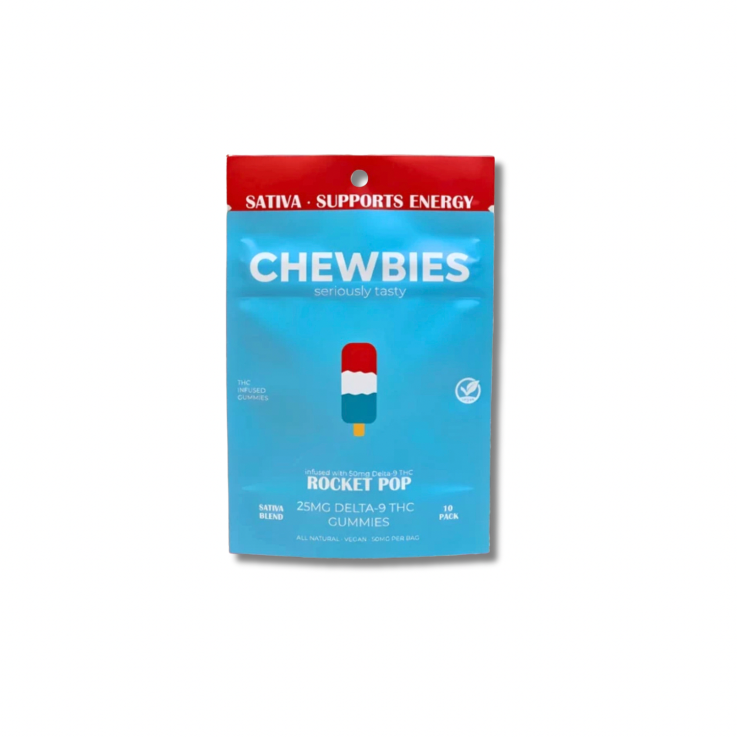 LOW DOSE 5MG- SATIVA- ROCKET POP- 10CT