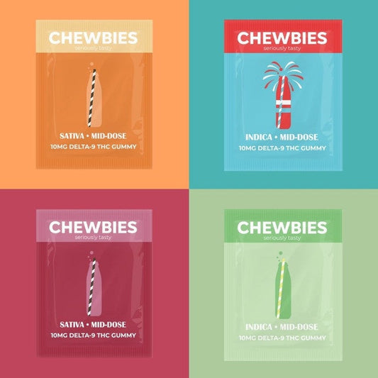 CHEWBIES MID DOSE 10 MG- SINGLE PACK