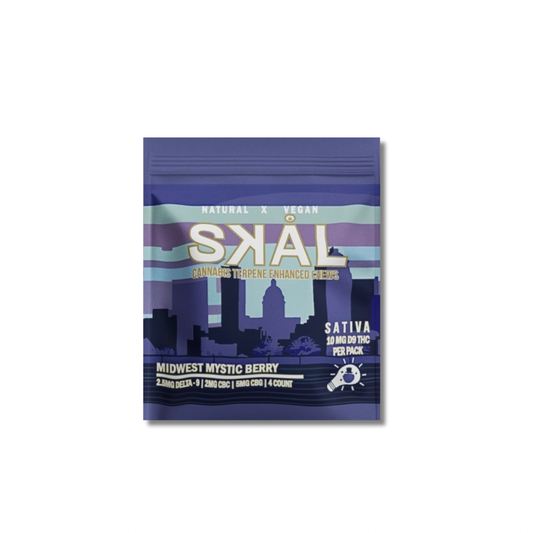 2.5MG MICRO-DOSE GUMMIES- SATIVA- MYSTIC BERRY- 4 COUNT