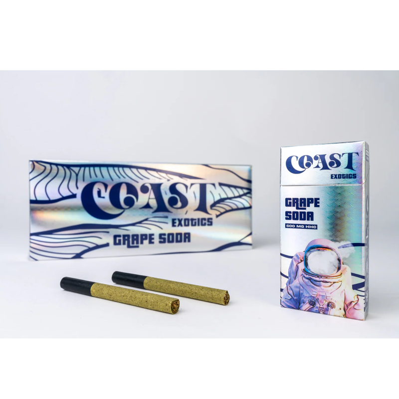 Coast Smokes HHC Cigarettes- 10 Count