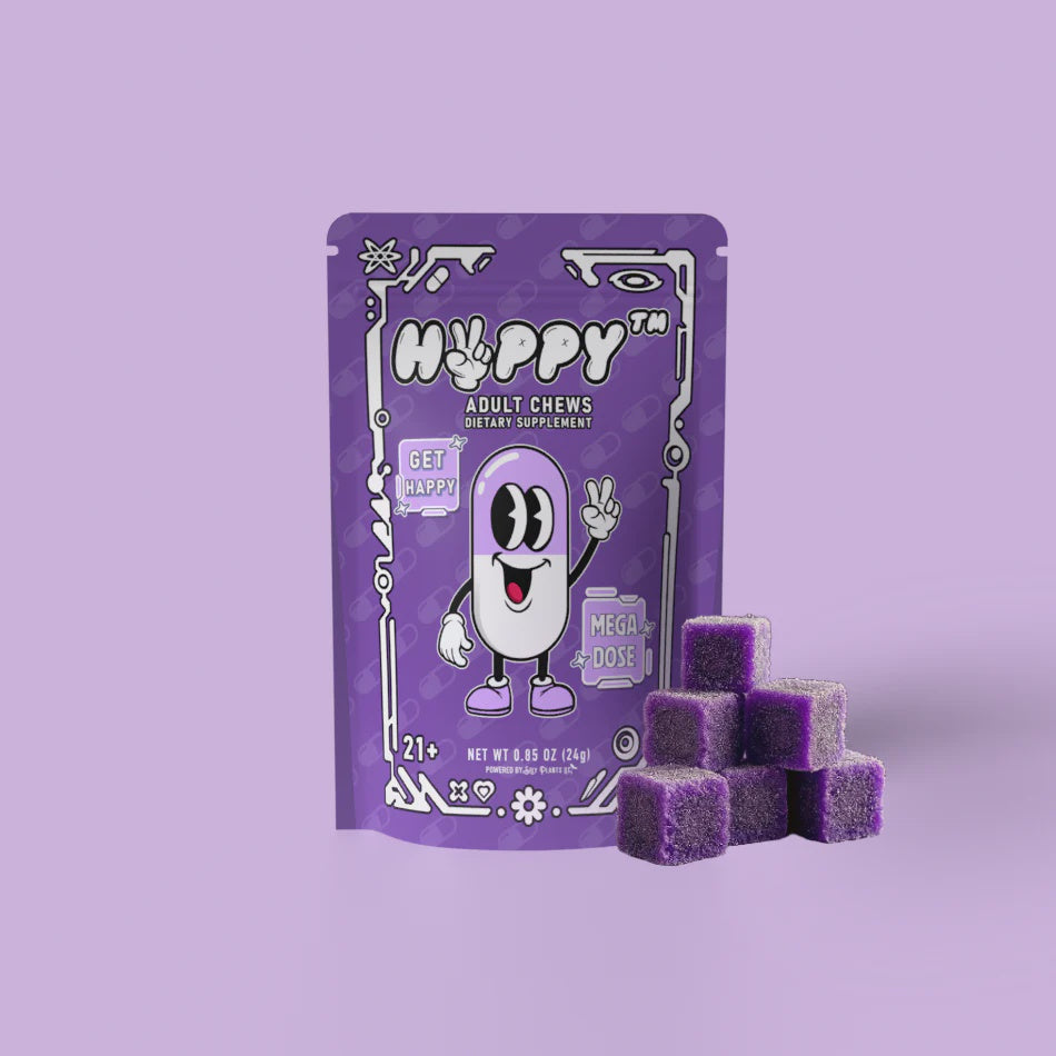HVPPY KANNA CHEWS- FEEL GOOD NATURALLY- 10 COUNT