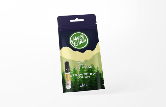 STRAWBERRY COUGH SATIVA 1ML THCA CART