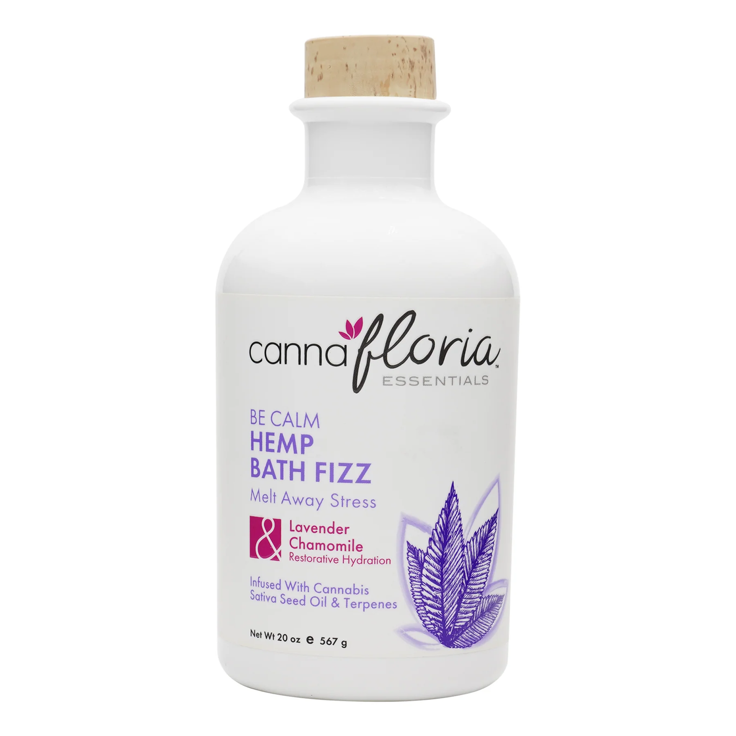 CANNAFLORIA HEMP BATH FIZZ- TERPENE THERAPY