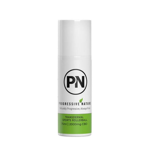 PROGRESSIVE NATURE TRANSDERMAL SPORTS ROLLERBALL 2000 MG CBD